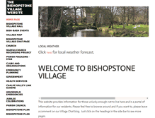 Tablet Screenshot of bishopstone-salisbury.co.uk